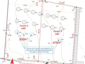 Vente Terrain 475 m&sup2;Vairé