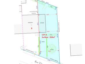Vente Terrain 204 m&sup2;Vannes