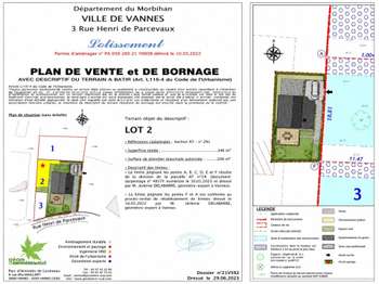 Vente de terrain