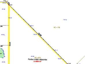 Vente Terrain 600 m&sup2;Vannes Nord-est