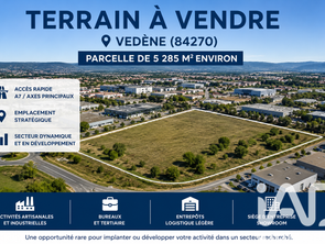 Vente Terrain 5285 m&sup2;Vedène