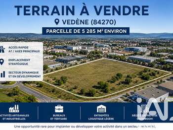 Vente de terrain Vedène 84