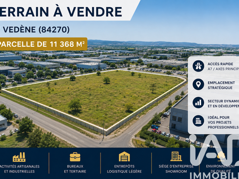 Vente de terrain Vedène 84