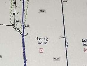 Vente Terrain 351 m&sup2;Vérines