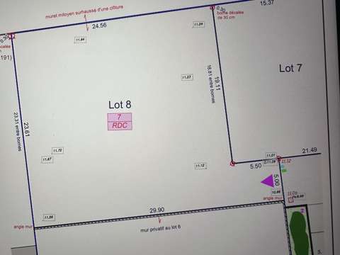 Vente de terrain Vérines 17