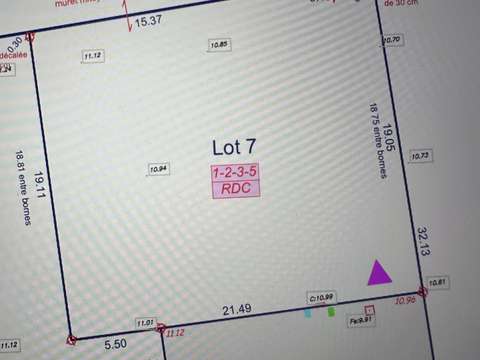 Vente de terrain Vérines 17