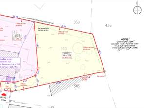 Vente Terrain 446 m&sup2;Vern-sur-Seiche