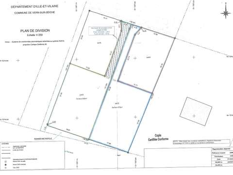 Vente de terrain Vern-sur-Seiche 35