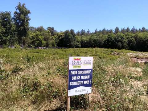 Vente de terrain Vibraye 72