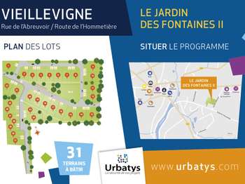 Vente Terrain 277 m&sup2;Vieillevigne
