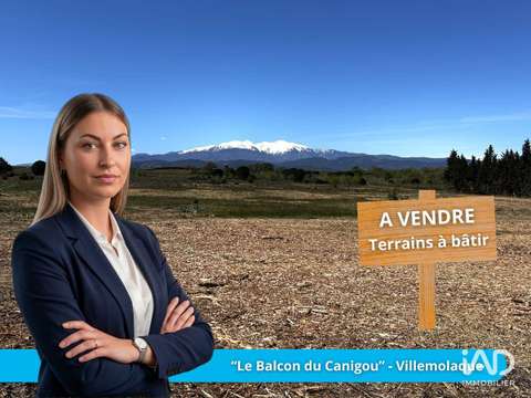 Vente de terrain Villemolaque 66