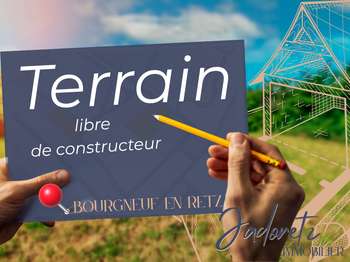 Vente Terrain 722 m&sup2;Villeneuve-en-Retz