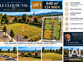 Vente Terrain 648 m&sup2;Virieu