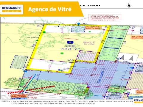 Vente de terrain Vitré La Grange-Plague 35
