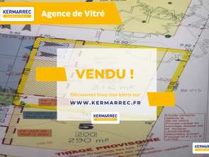 Vente Terrain 316 m&sup2;Vitré La Grange-Plague