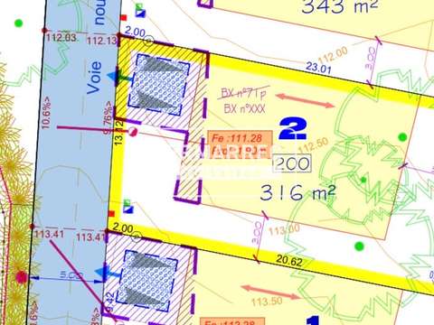 Vente de terrain Vitré La Grange-Plague 35