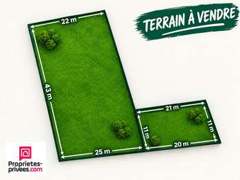 Vente Terrain 1145 m&sup2;Yvré-l'Évêque